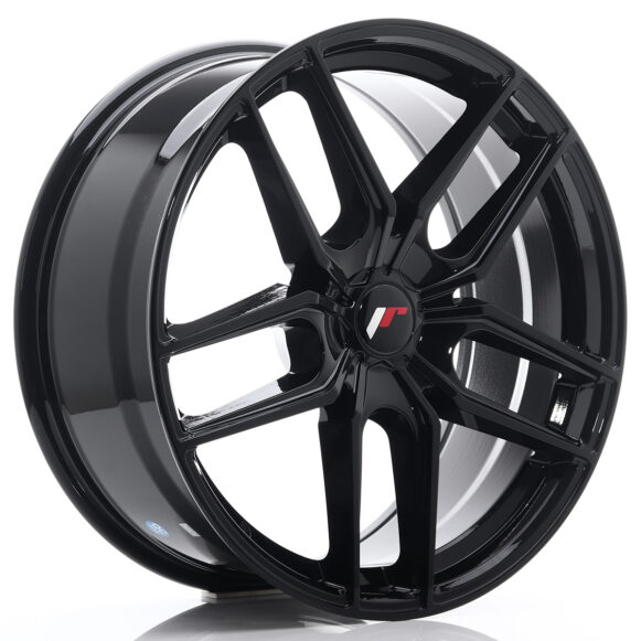 JR Wheels JR25 20x8, 5 ET40 5H BLANK Gloss Black