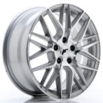 JR Wheels JR28 17x7 ET40 5x114, 3 Silver Machine Face