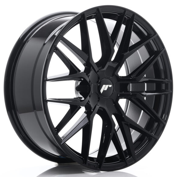 JR Wheels JR28 20x8, 5 ET20-40 5H BLANK Gloss Black