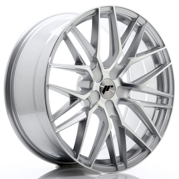 JR Wheels JR28 20x8, 5 ET20-40 5H BLANK Silver Machined Face