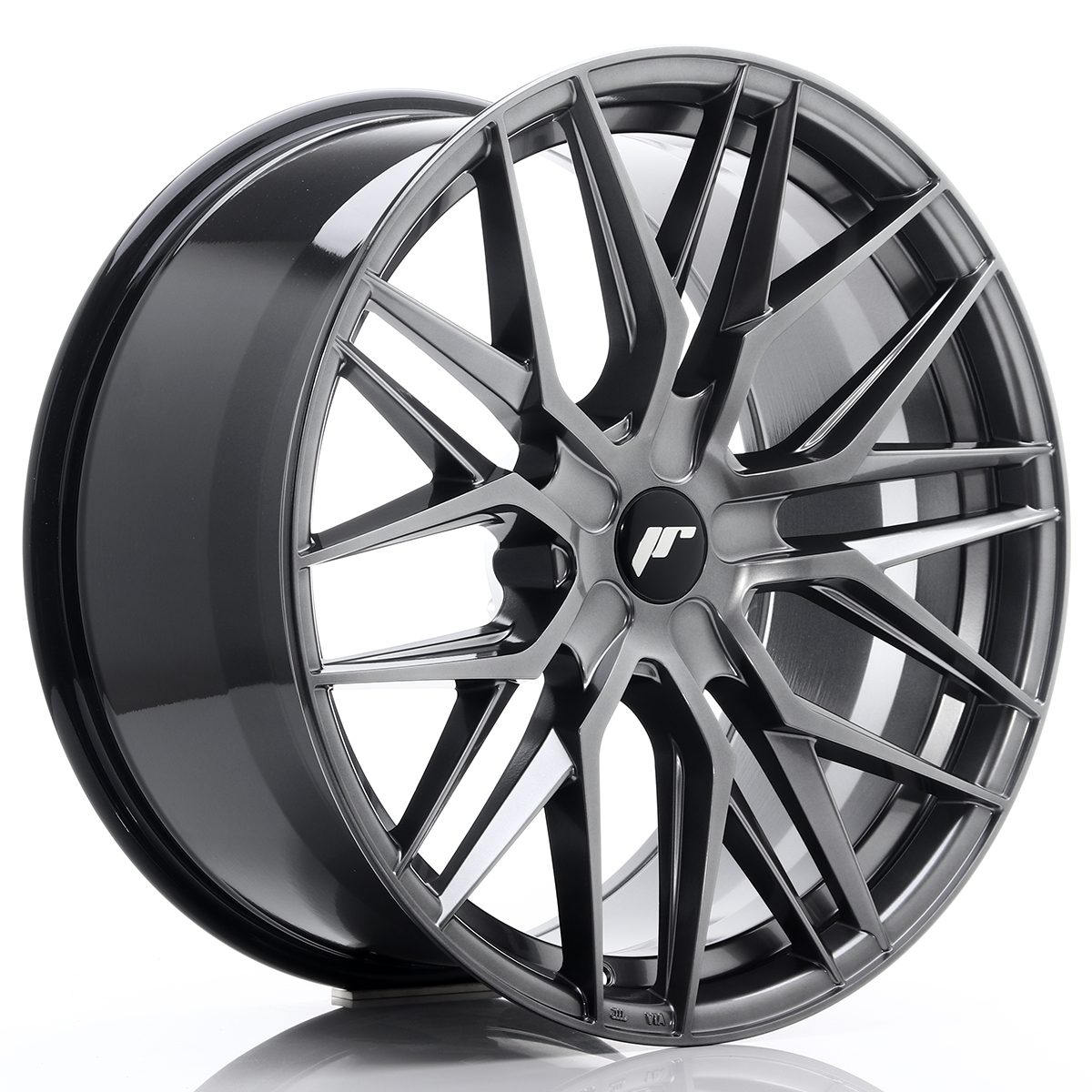 JR Wheels JR28 21x10, 5 ET15-55 5H BLANK Hyper Black