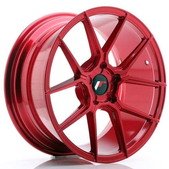 JR Wheels JR30 18x8, 5 ET20-40 5H BLANK Platinum Red