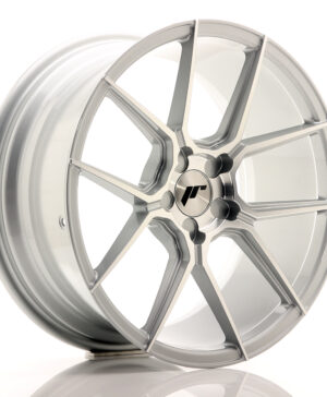 JR Wheels JR30 18x8, 5 ET20-40 5H BLANK Silver Machined Face