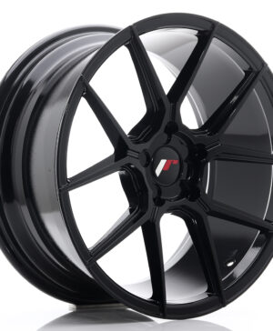 JR Wheels JR30 18x8, 5 ET40 5H BLANK Glossy Black