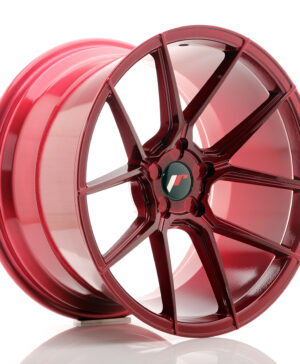 JR Wheels JR30 19x11 ET15-40 5H BLANK Platinum Red