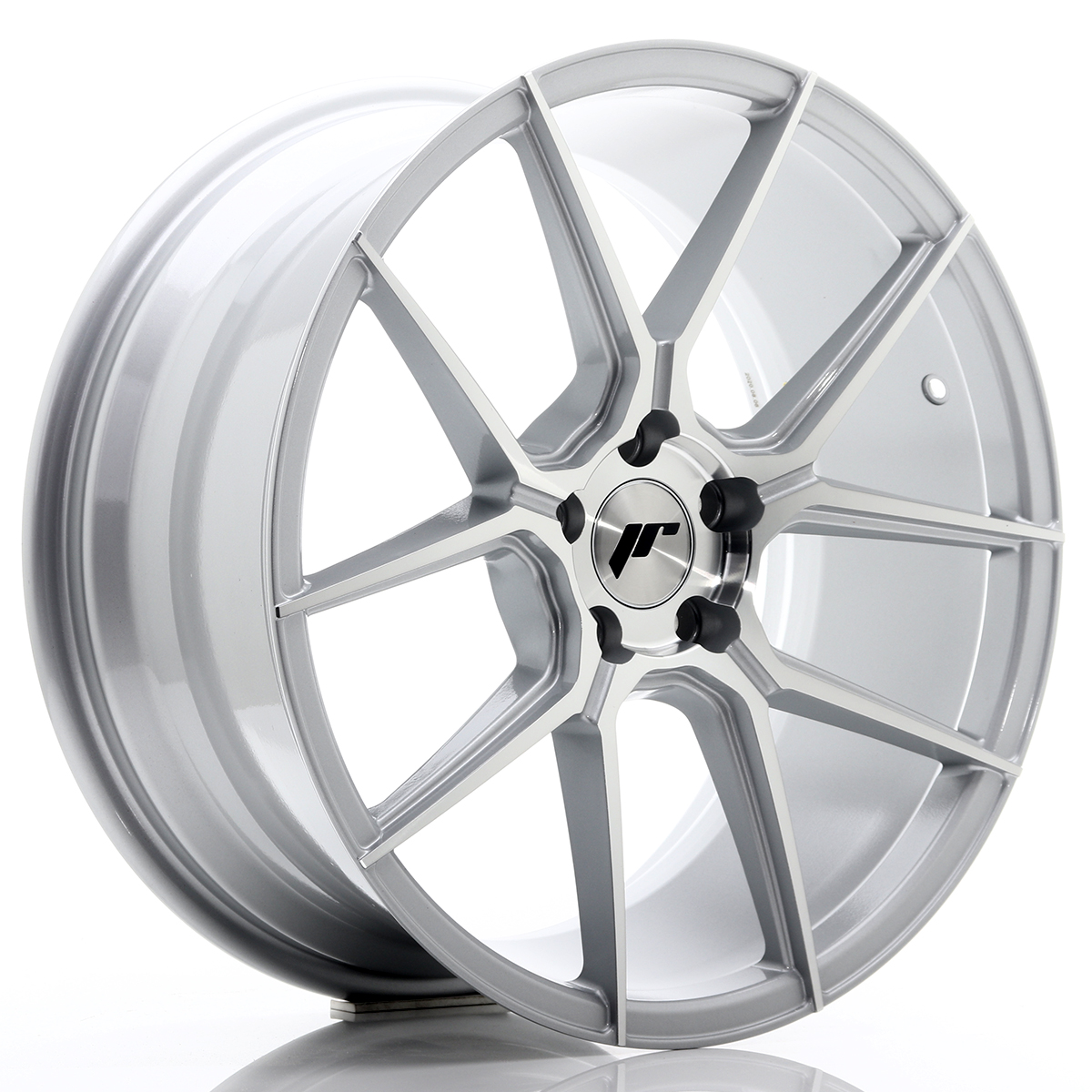 JR Wheels JR30 19x8, 5 ET35 5x120 Silver Machined Face