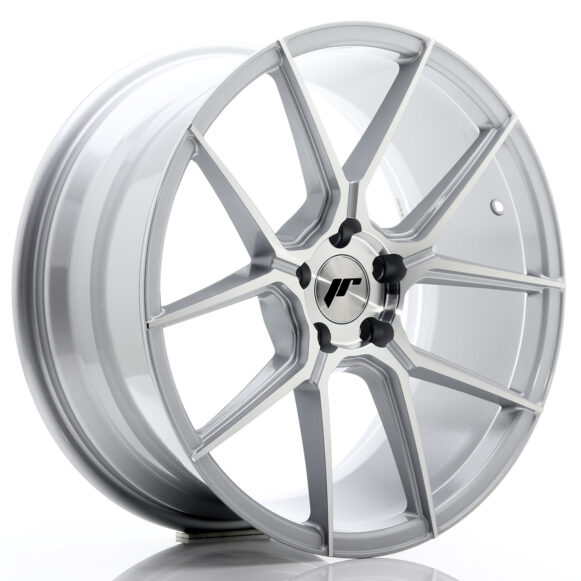 JR Wheels JR30 19x8, 5 ET40 5x112 Silver Machined Face