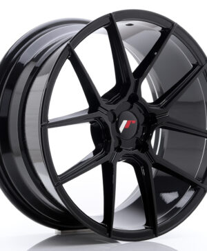 JR Wheels JR30 19x8, 5 ET20-42 5H BLANK Glossy Black