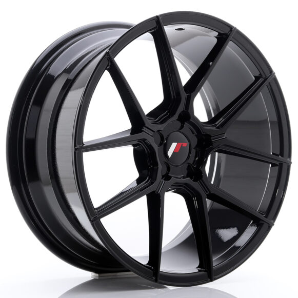 JR Wheels JR30 19x8, 5 ET20-42 5H BLANK Glossy Black