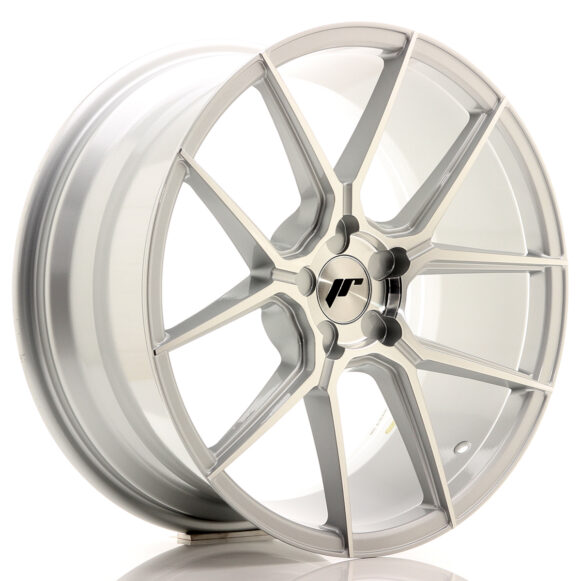 JR Wheels JR30 19x8, 5 ET20-42 5H BLANK Silver Machined Face