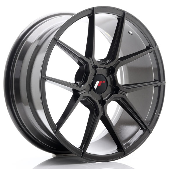 JR Wheels JR30 19x8, 5 ET35-42 5H Blank Hyper Gray