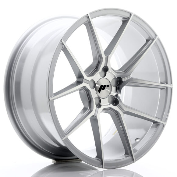 JR Wheels JR30 19x9, 5 ET20-40 5H BLANK Silver Machined Face