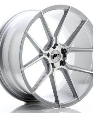 JR Wheels JR30 20x10 ET30 5x120 Silver Machined Face