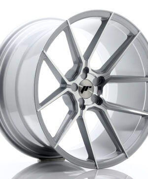JR Wheels JR30 20x11 ET20-30 5H BLANK Silver Machined Face