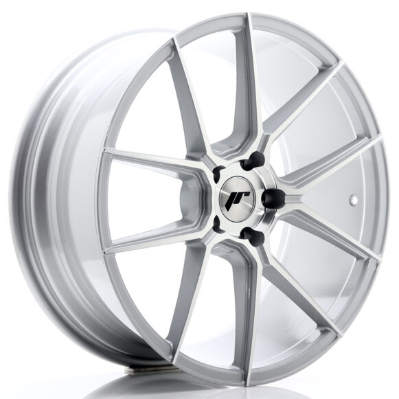 JR Wheels JR30 20x8, 5 ET30 5x120 Silver Machined Face