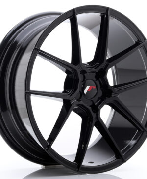 JR Wheels JR30 20x8, 5 ET20-42 5H BLANK Glossy Black