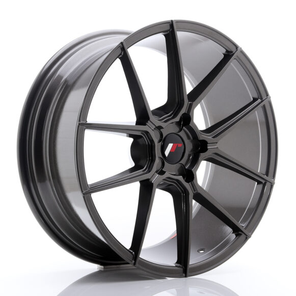 JR Wheels JR30 20x8, 5 ET20-42 5H Blank Hyper Gray