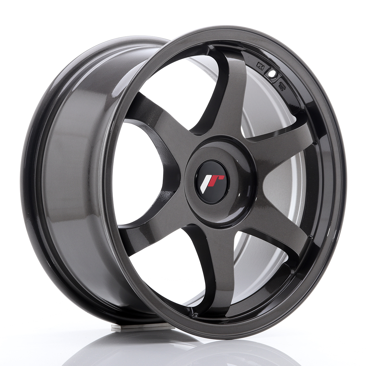 JR Wheels JR3 17x8 ET35 BLANK Hyper Gray