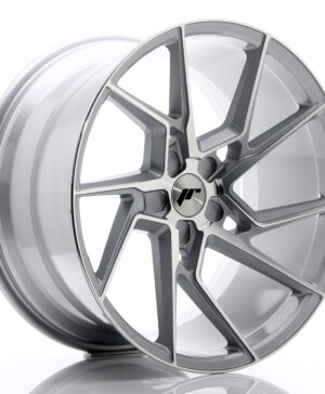 JR Wheels JR33 20x10, 5 ET15-30 5H BLANK Silver Machined Face
