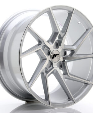 JR Wheels JR33 20x10 ET20-40 5H BLANK Silver Machined Face