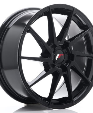 JR Wheels JR36 18x8 ET20-52 5H BLANK Gloss Black