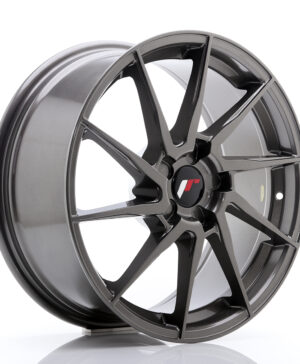 JR Wheels JR36 18x8 ET20-52 5H BLANK Hyper Gray