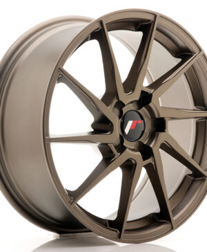 JR Wheels JR36 18x8 ET20-52 5H BLANK Matt Bronze