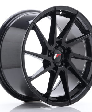 JR Wheels JR36 18x9 ET45 5x114.3 Glossy Black