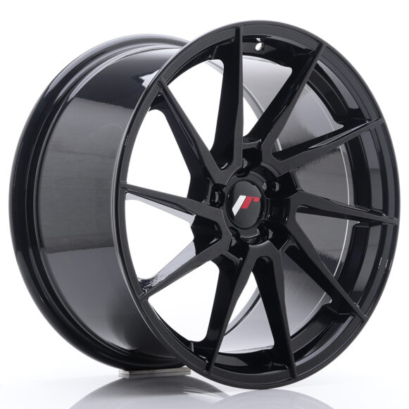 JR Wheels JR36 18x9 ET45 5x112 Gloss Black