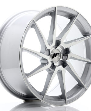 JR Wheels JR36 18x9 ET20-48 5H BLANK Silver Brushed Face