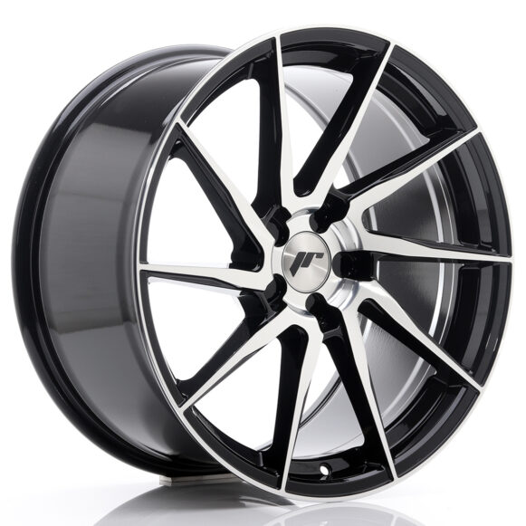 JR Wheels JR36 19x9, 5 ET20-45 5H BLANK Gloss Black Machined Face