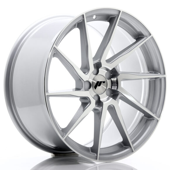 JR Wheels JR36 19x9, 5 ET20-45 5H BLANK Silver Brushed Face