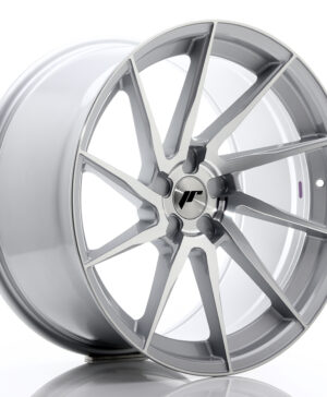 JR Wheels JR36 20x10, 5 ET10-35 5H BLANK Silver Brushed Face