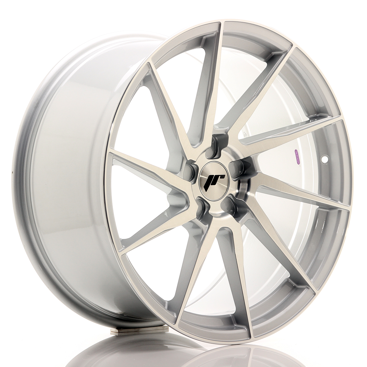 JR Wheels JR36 20x10 ET20-45 5H BLANK Silver Brushed Face