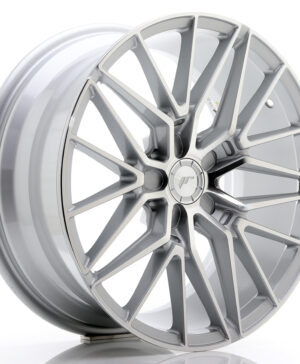 JR Wheels JR38 18x8 ET20-42 5H BLANK Silver Machined Face