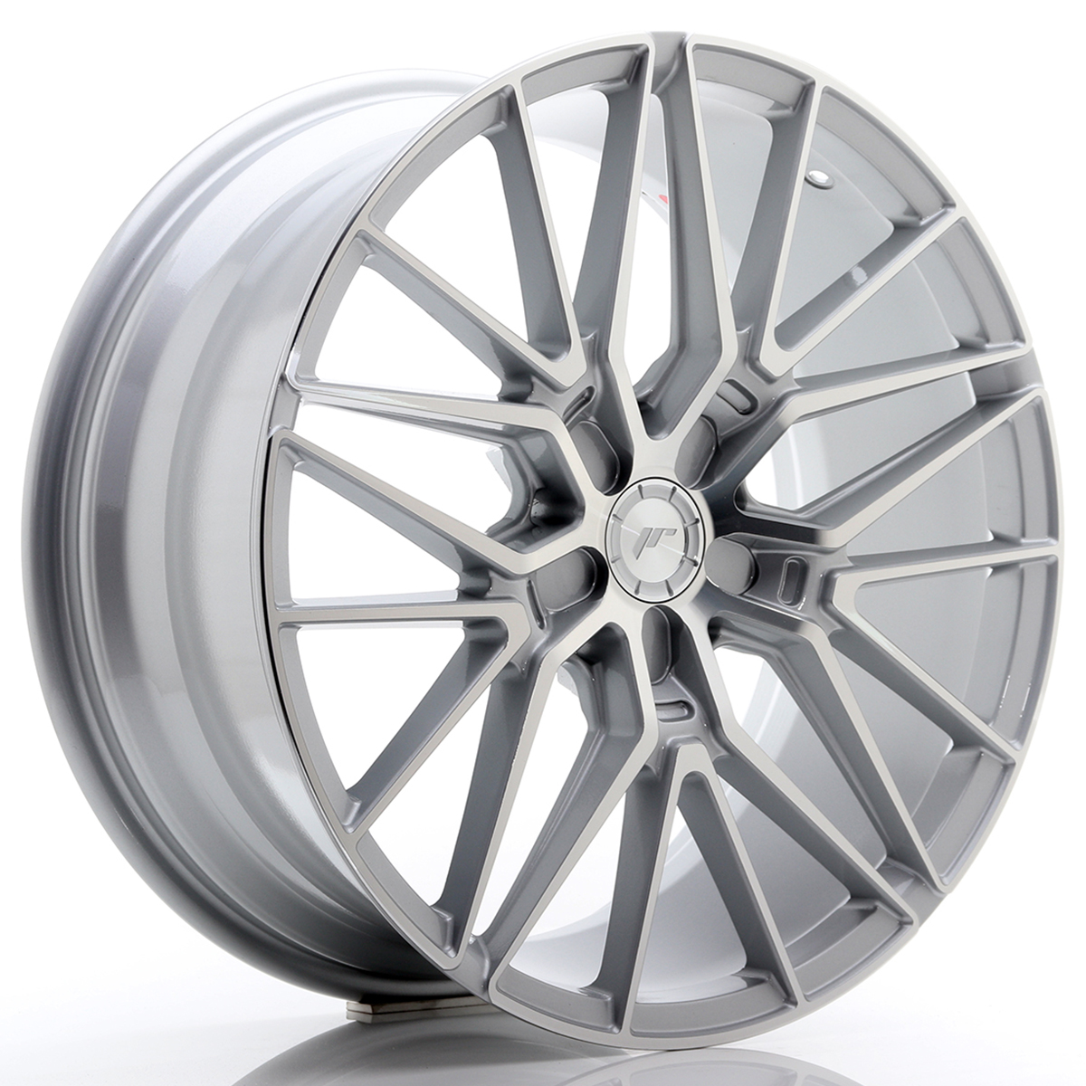 JR Wheels JR38 20x8, 5 ET35-45 5H BLANK Silver Machined Face