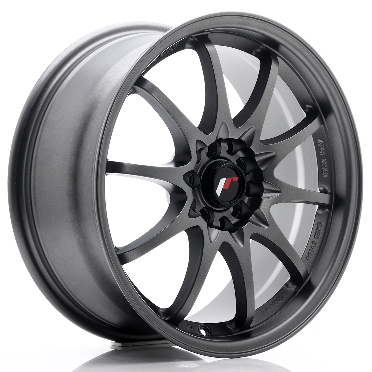 JR Wheels JR5 17x7, 5 ET35 5x100/114, 3 Matt Gun Metal