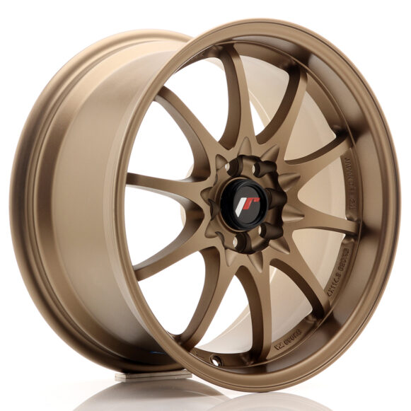 JR Wheels JR5 17x8, 5 ET35 4x100/114, 3 Dark Anodized Bronze