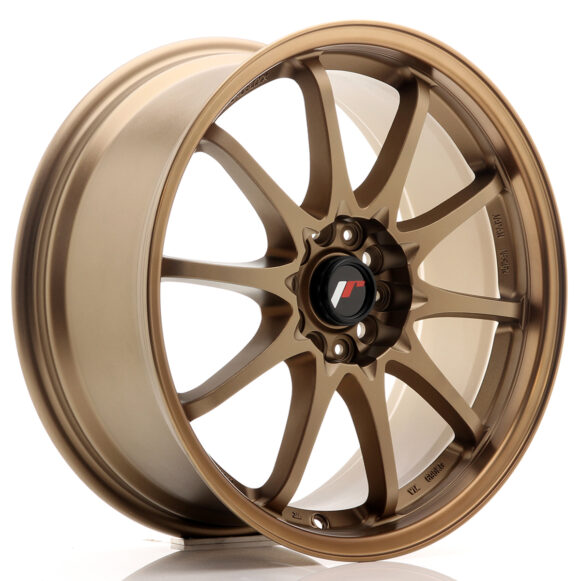 JR Wheels JR5 18x8 ET35 5x114, 3 Dark Anodized Bronze