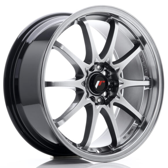 JR Wheels JR5 18x8 ET35 5x114, 3 Hyper Black