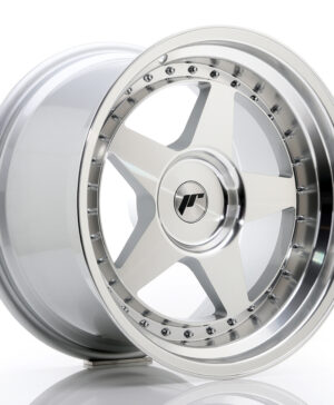 JR Wheels JR6 18x10, 5 ET0-25 BLANK Silver Machined Face
