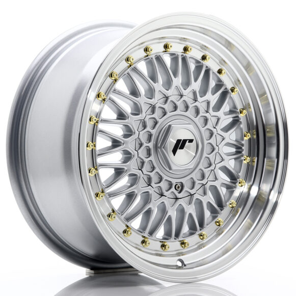 JR Wheels JR9 16x7, 5 ET25 BLANK Silver w/Machined Lip