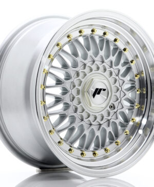 JR Wheels JR9 16x8 ET25 BLANK Silver w/Machined Lip