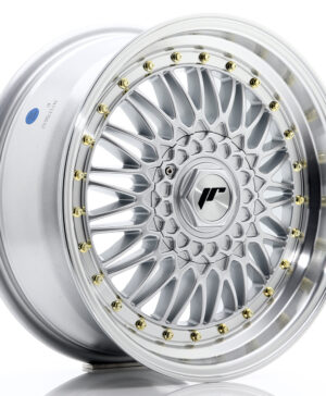 JR Wheels JR9 17x7, 5 ET20 4x100/108 Silver w/Machined Lip