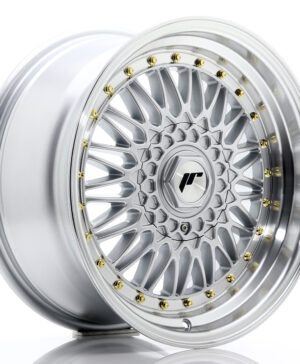 JR Wheels JR9 17x8, 5 ET20 4x100/108 Silver w/Machined Lip