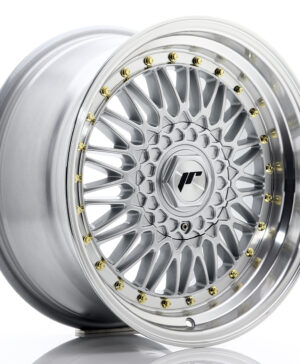 JR Wheels JR9 17x8, 5 ET20 4x100/114 Silver w/Machined Lip