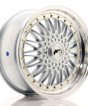 JR Wheels JR9 18x8 ET40 5x112/114 Silver w/Machined Lip