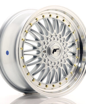 JR Wheels JR9 18x8 ET35 5x100/120 Silver w/Machined Lip