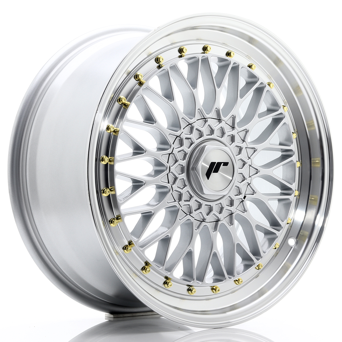 JR Wheels JR9 19x8, 5 ET35 BLANK Silver w/Machined Lip