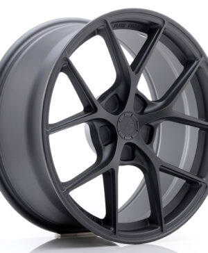 JR Wheels SL01 18x8 ET20-40 5H BLANK Matt Gun Metal